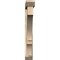 Ekena Millwork Balboa Slat Rough Sawn Bracket w/ Offset Brace, Douglas Fir, 6"W x 40"D x 44"H BKT0604X40X44BOA06RDF - alternate 4